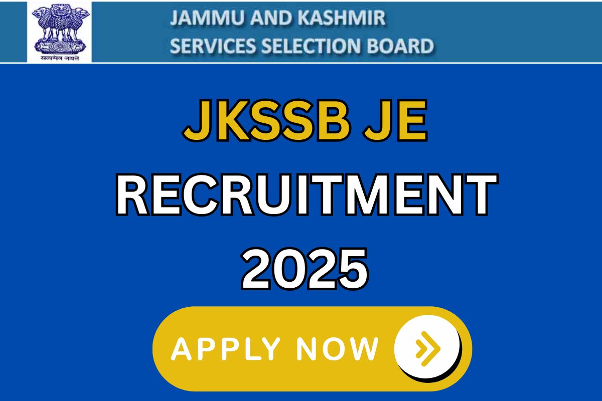 JKSSB JE Recruitment 2025
