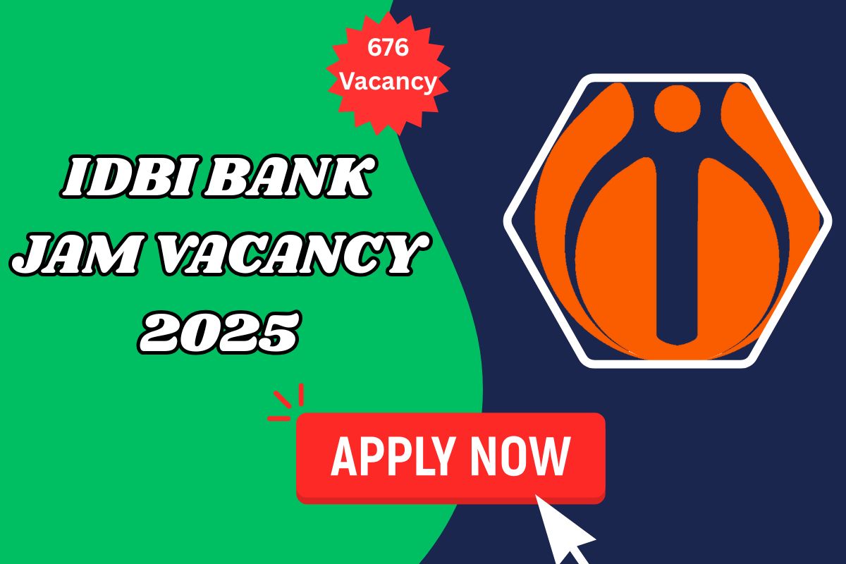 IDBI Bank JAM Vacancy 2025
