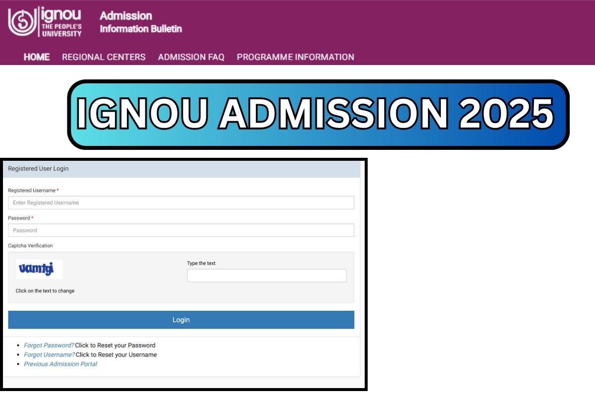 IGNOU Admission 2025