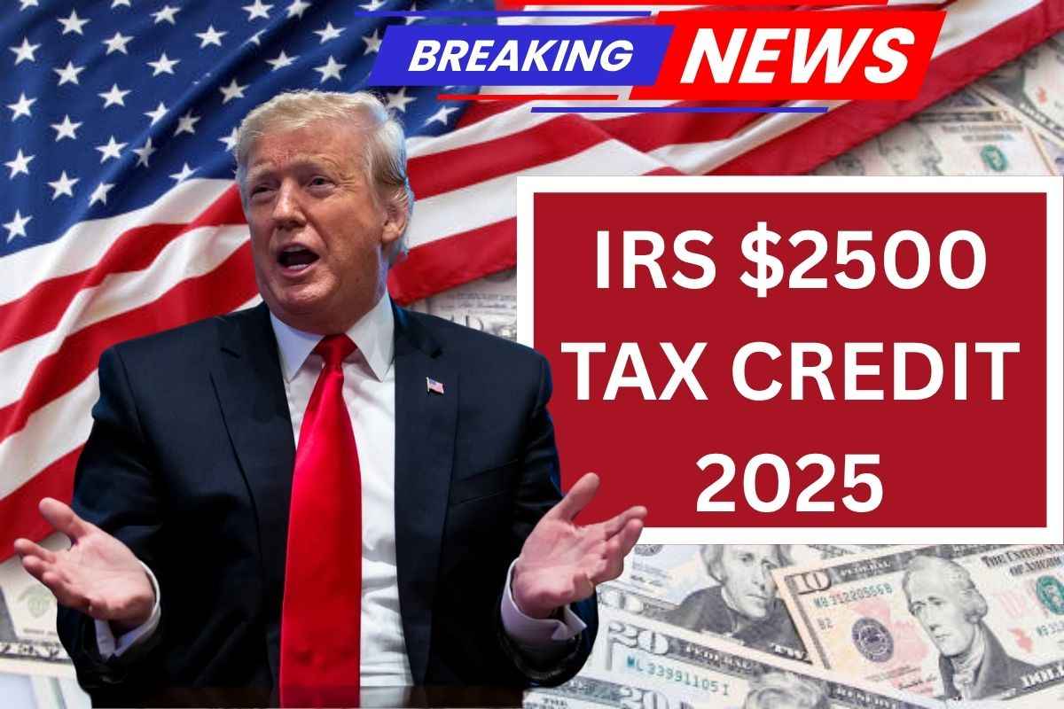 IRS _$2500 Tax Credit In June 2025