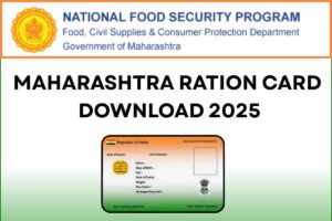 Maharashtra Ration Card List 2025 – Check Mahafood RCMS Status & Registration
